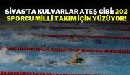 Sivas’ta Kulvarlar Ateş Gibi: 202 Sporcu Milli Takım İçin Yüzüyor!