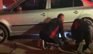 Sıkışan Kediler İtfaiye Ekipleriyle Kurtarıldı