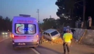 Kontrolden Çıkan Araç Duvara Çarptı 7 Yaralı