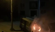 Minibüs Alevlere Teslim Oldu
