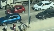 Dilenciler Arasında Tekme Tokat Kavga Kamerada