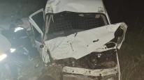 Minibüs Kazasında 8 Kişi Yaralandı