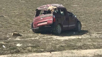 Feci Kaza: Takla Atan Araçta 5 Yaralı
