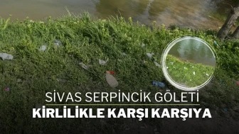 Sivas Serpincik Göleti Kirlilikle Karşı Karşıya