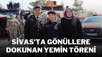 Sivas’ta Gönüllere Dokunan Yemin Töreni