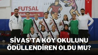 Sivas'ta Köy Okulunu Ödüllendiren Oldu Mu?