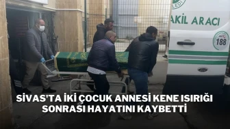 Sivas'ta İki Çocuk Annesi Kene Isırığı Sonrası Hayatını Kaybetti
