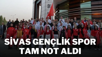 Sivas Gençlik Spor Tam Not Aldı