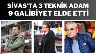 Sivas’ta 3 Teknik Adam, 9 Galibiyet Elde Etti