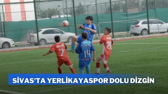 Sivas'ta Yerlikayaspor Dolu Dizgin
