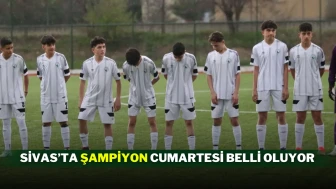 Sivas’ta Şampiyon Cumartesi Belli Oluyor