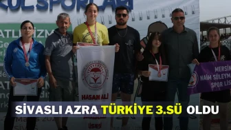 Sivaslı Azra Türkiye 3.sü Oldu