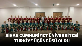 Sivas Cumhuriyet Üniversitesi Türkiye Üçüncüsü Oldu