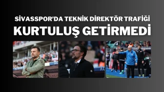 Sivasspor’da Teknik Direktör Trafiği Kurtuluş Getirmedi