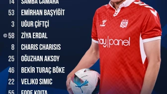 Sİvasspor'da Kapanış Maçında Sürpriz Kadro! İşte Sivasspor’un 11’i