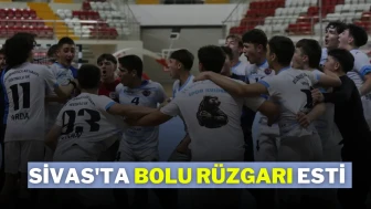 Sivas'ta Bolu Rüzgarı Esti