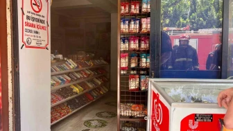 Market Alev Aldı