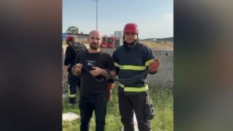 1.5 Metrelik Yılanla Unutulmaz Kare
