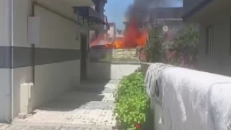 Mahalleliyi Sokağa Döken Yangın