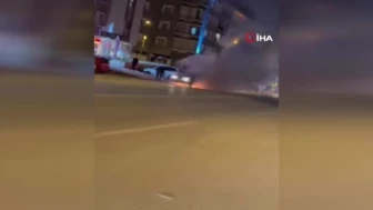 LPG’li Otomobilde Yangın Paniği