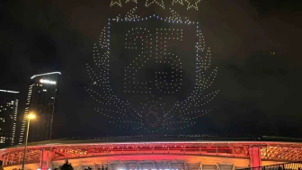 Galatasaray’dan 5 Yıldızlı Dron Gösterisi