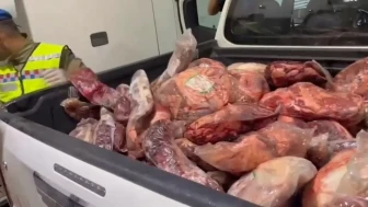 Jandarmadan Kaçak Et ve Sigara Baskını