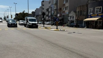 Otobüsten Sızan Mazot Kazaya Yol Açtı