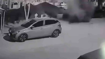 Şebeke Hattı Patladı, Su Metrelerce Yükseldi