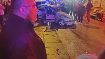 Ters Yönlü Araç Kaza Yaptı: 2’si Çocuk 5 Kişi Yaralandı