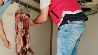 34 Kilo Et İmha Edildi