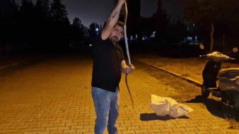 Çamaşır Makinesinde Yılan Paniği