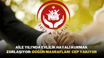 Sivas'ta Aile Yılı’nda Evlilik Hayali Kurmak Zorlaşıyor: Düğün Masrafları Cep Yakıyor