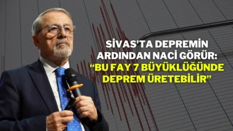 Sivas'ta Depremin Ardından Naci Görür: “Bu Fay 7 Büyüklüğünde Deprem Üretebilir”