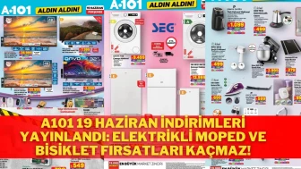A101 19 Haziran İndirimleri Yayınlandı: Elektrikli Moped ve Bisiklet Fırsatları Kaçmaz!