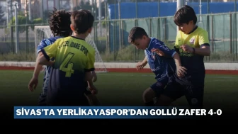 Sivas’ta Yerlikayaspor’dan Gollü Zafer 4-0