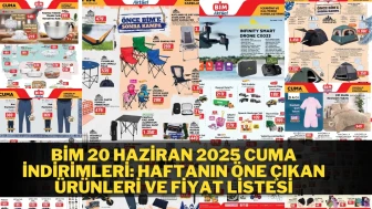 BİM 20 Haziran 2025 Cuma İndirimleri: Haftanın Öne Çıkan Ürünleri ve Fiyat Listesi