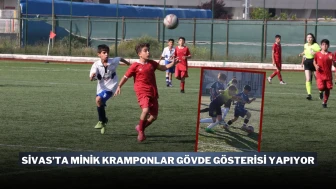 Sivas’ta Minik Kramponlar! Gövde Gösterisi Yapıyor