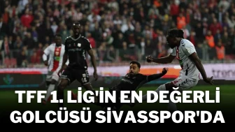 TFF 1. Lig'in En Değerli Golcüsü Sivasspor'da