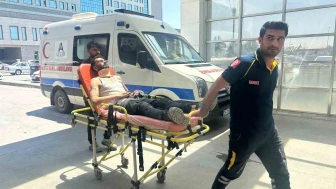 İnşaatta Yüksekten Düşen İşçi Yaralı Kurtuldu