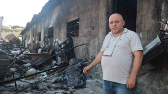 Depremzede Esnaf Yangınla Sarsıldı