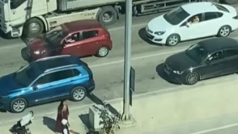 Dilenciler Arasında Tekme Tokat Kavga Kamerada