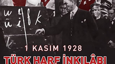Türk Harflerinin Kabulü Haftası Kutlu Olsun
