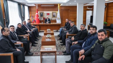 DARICI,  BAŞKANI ZİYARET ETTİ