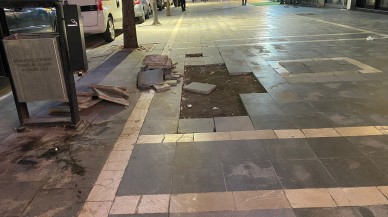 KALDIRIMLAR TEHLİKE YARATIYOR