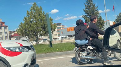 SİVAS’TA TEHLİKELİ YOLCULUK