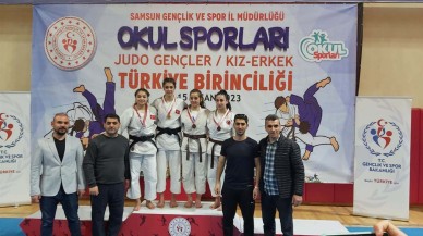 OKULLU JUDODA 3 MADALYA