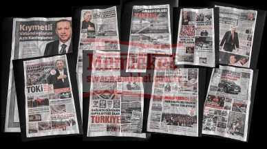 AK PARTİ İCRAATLERİNİ GAZETEYE DÖKTÜ