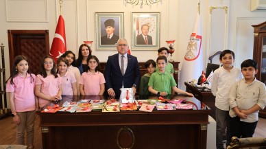 KIZILIRMAK İLKOKULU ÖĞRENCİLERİNDEN ÖRNEK DAVRANIŞ