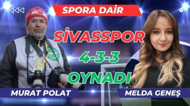 SİVASSPOR 4-3-3 OYNADI