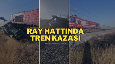 ULAŞ’TA TREN KAZASI